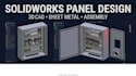 design electrical panels and sheet metal enclosures in solidworks