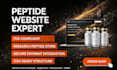 build fda compliant peptide supplement website nutraceutical peptide store