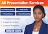 do powerpoint presentation design, pitch deck and google slides
