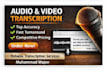 do audio to text transcription