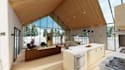 craft 3d cgi barn house interior,loft area design,farm house render,ranch layout