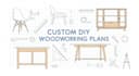 provide detailed DIY woodworking plans for any available project