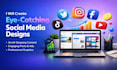 create eye catching social media designs