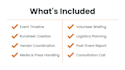 help you plan coordinate and manage your events professionally