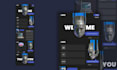 develop immersive 3d web experience using next js and three js