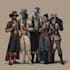 do a dnd, fantasy character, dnd party
