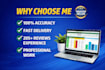 do accurate data entry, copy paste, and excel data typing