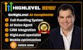 build gohighlevel ai automation, workflow automation, ghl ai agent highlevel CRM