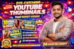 design amazing youtube thumbnail that attract viewers