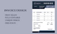 design professional invoice, letterhead, receipt, PDF templates