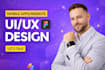 do figma website design, website ui ux design, ui ux design