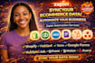 zapier ecommerce sync data from shopify quickbooks xero google forms hubspot ads