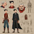 character design and concept art