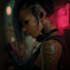 do cyberpunk futuristic city art