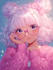 make anime chibi character illustration