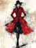 draw fashion illustration, design collection