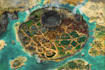 create detailed fantasy cartography game world maps