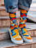 create beautiful socks design