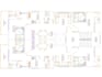 draw architectural 2d floor plan