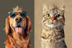 create your lovely pet into disney cartoon portrait