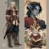 dnd character art and dnd character art