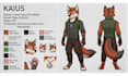 draw furry ref sheet fursona reference sheet nsfw furry oc and anthro character