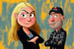 draw you like a cartoon TV caricature