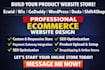 build ecwid wix godaddy wordpress duda shift4shop product website store design