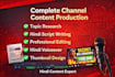 create engaging hindi youtube videos with script editing voiceover and thumbnail