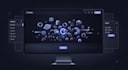 create a 3d interactive webflow website with three js, webgl and gsap