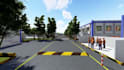 create 3d industrial site safety training, 3d construction walkthrough animation
