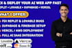 fix deploy lovable replit bolt lovable supabase rocket new v0 cursor ai base44