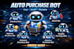 pokemon bot, auto purchase bot, popmart bot, auto booking bot, bot development