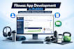 develop fitness coaching app on bubble user profiles, workout program, live chat