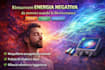 remove negative energy using quantum energy balancing
