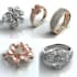 design 3d jewelry models by your sketch