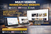 create multi vendor ecommerce market place website woocommerce dokan multivendor