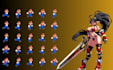 pixel art game art sprite sheet pixel animation 8bits 16bits pixel art potrait