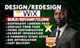 build modern wix seo website design and redesign wix website development