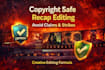 create copyright free movie recap videos with script voiceover and editing