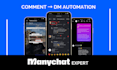 create instagram manychat dm automation for lead generation