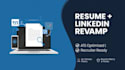 create revamp facebook and linkedin profile professionally