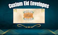 design beautiful eid envelopes or eidi packet for gifts