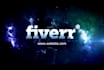 create cinematic intro with dispersion effect in space