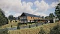 render cgi for UK housebuilder, remodel uk small house, cgi UK property, 3d pod