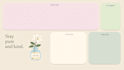 design a custom aesthetic desktop organizer wallpaper