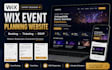 build wix event planning website event ticket event booking event sale website