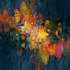 paint digital professional abstract art by hand