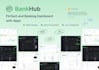 design fintech and banking management admin dashboard apps