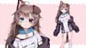 draw and rig 2d anime vtuber model live2d vtuber model live 2d vtuber model